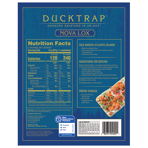 Ducktrap Atlantic Salmon Specialties